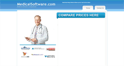 Desktop Screenshot of medicalsoftware.com